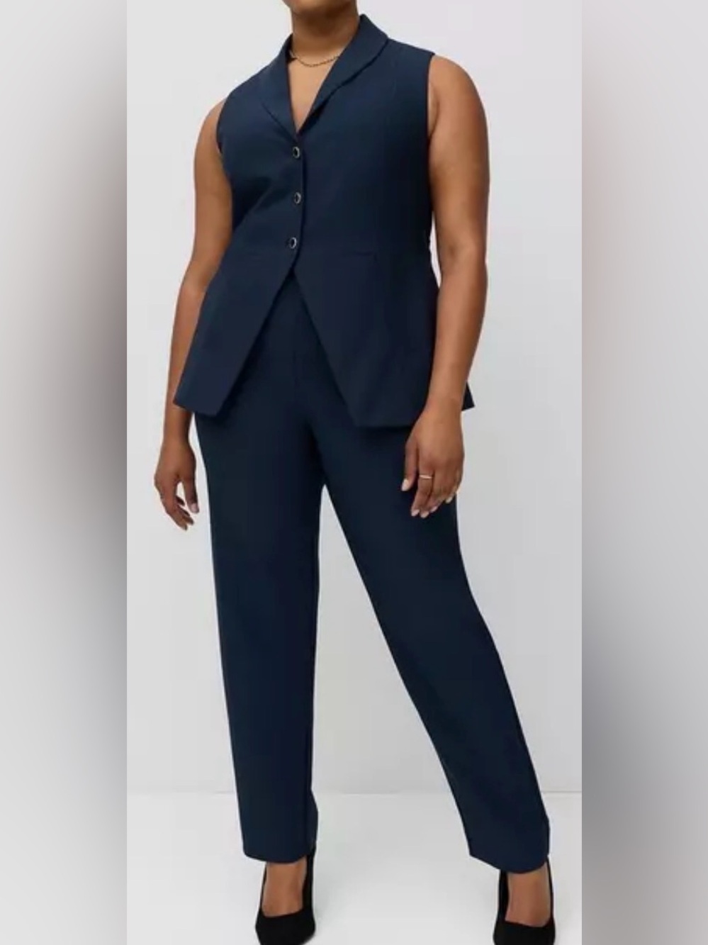 Torrid Peplum Tailored Vest Size 3X